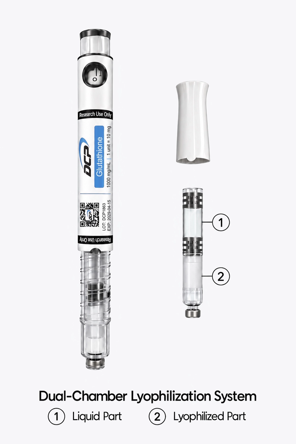 Glutathione 1000mg pen